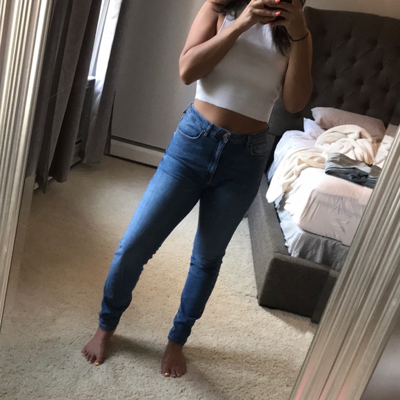 forever21 jeans w slit on the butt - Picture 2 of 2